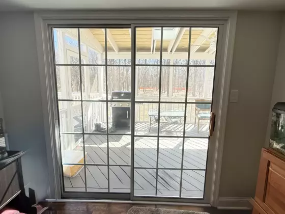 Sliding Door upgrade to Oknoplast Balcony Door project photo.