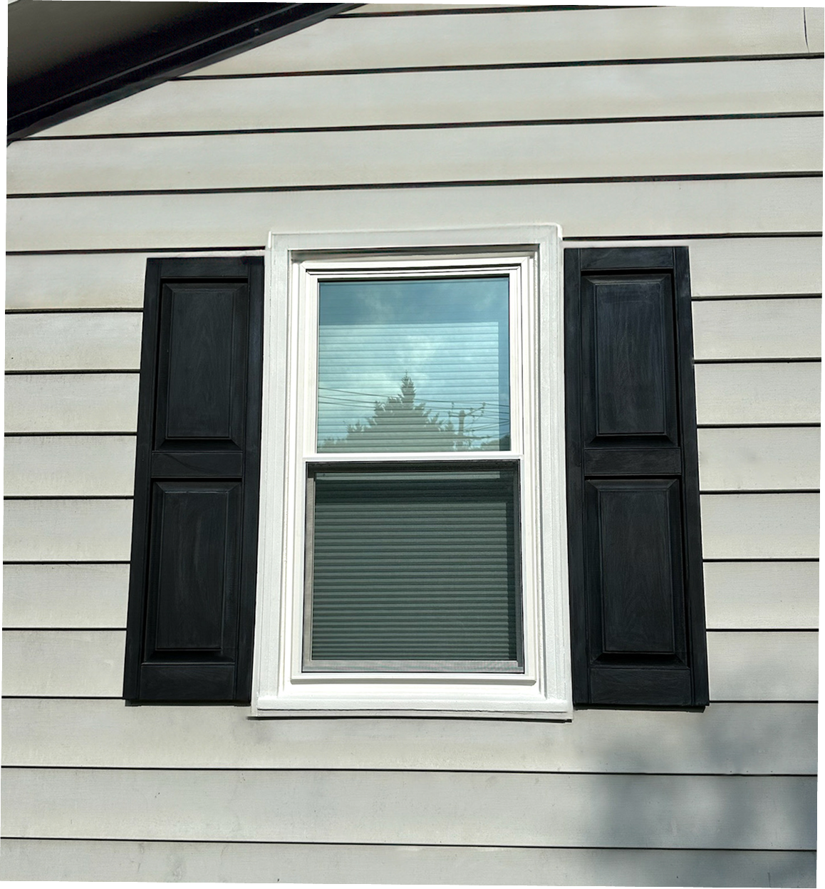 Vinyl Double-Hung Window Replacement after 0 photo.