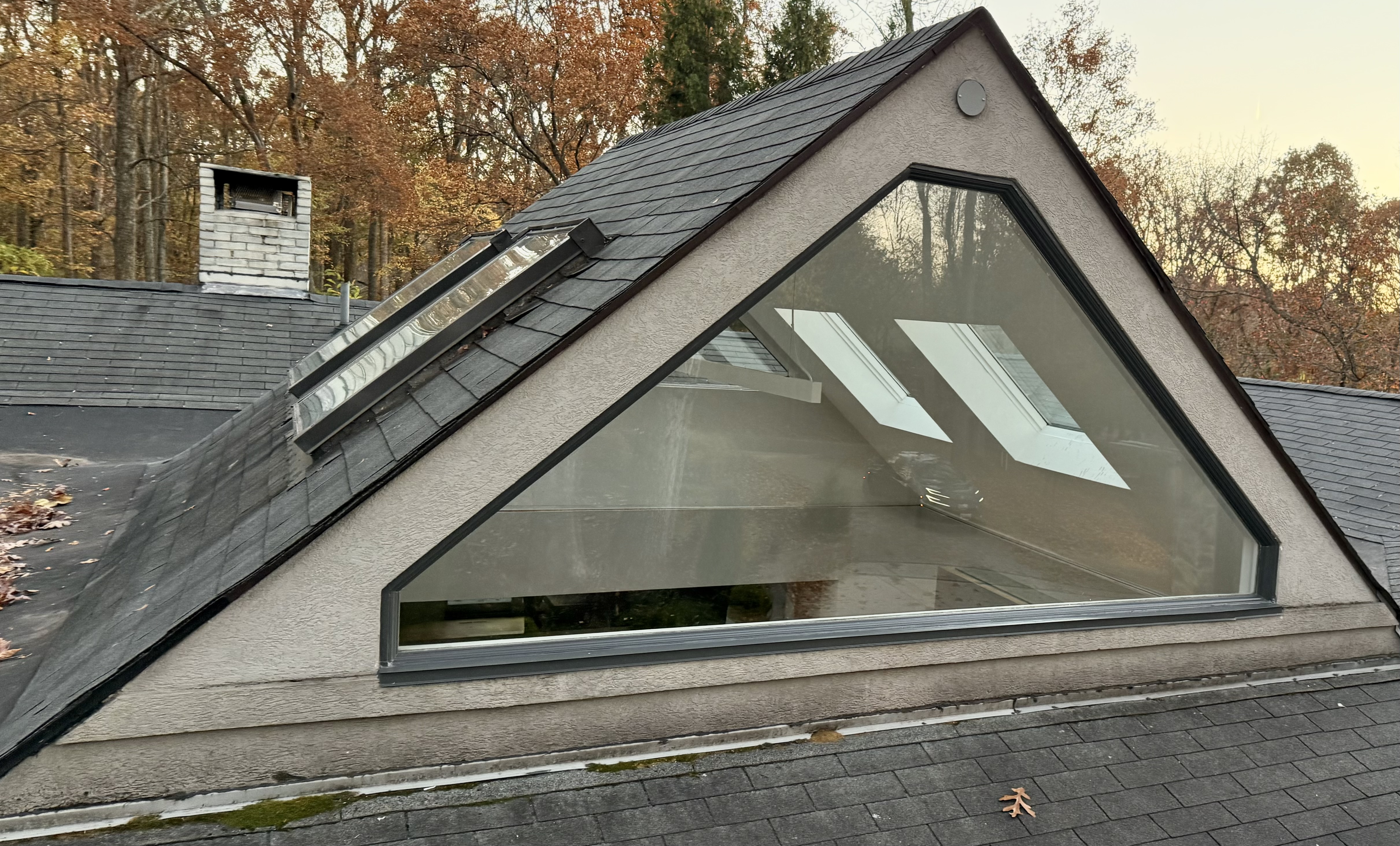 Foggy Custom Size Glass Replacement  after 0 photo.