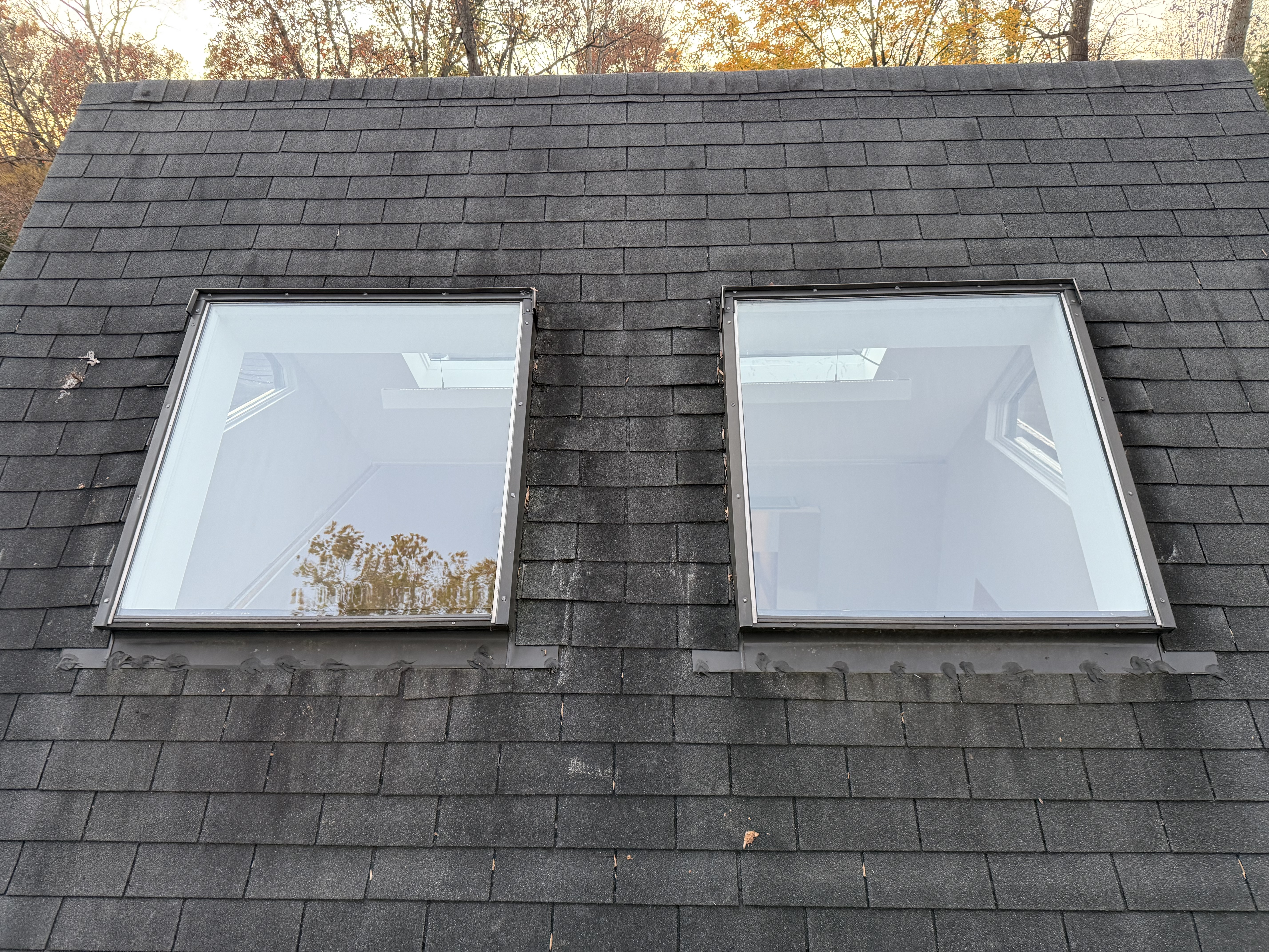 Foggy Custom Size Glass Replacement  after 1 photo.