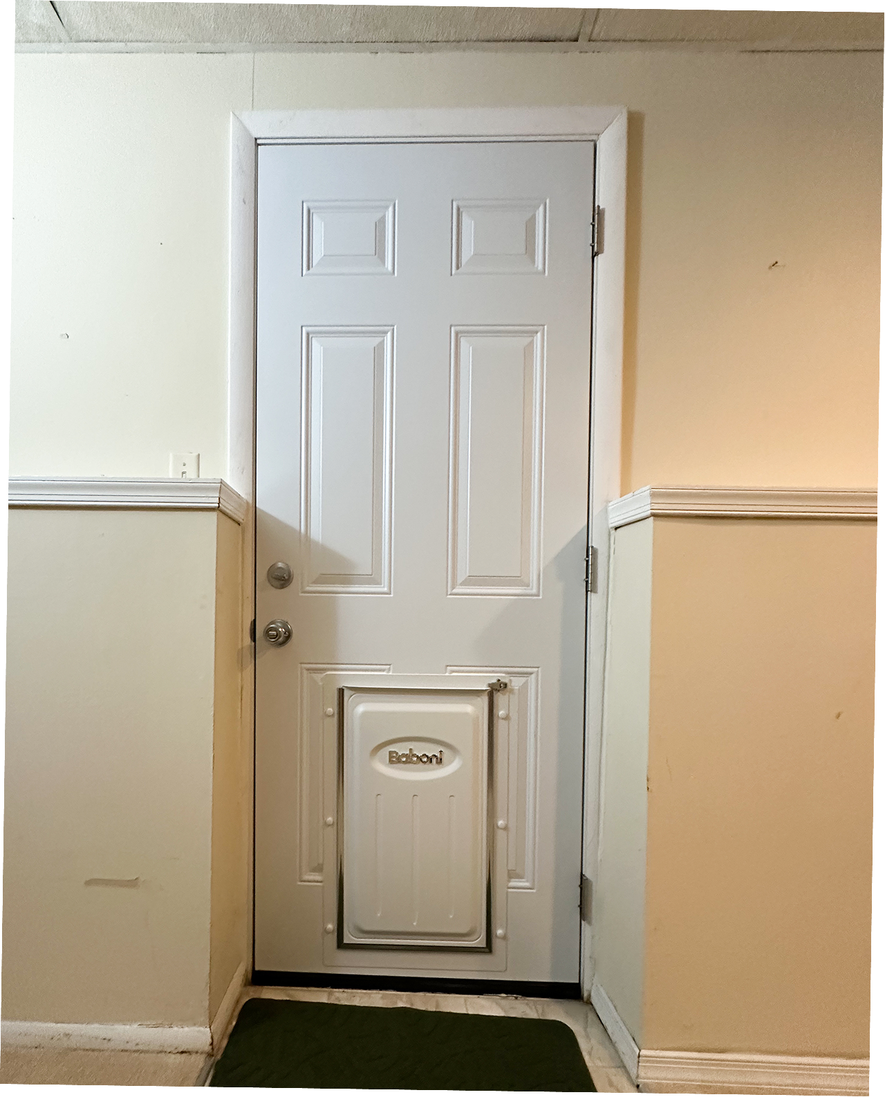 Pet Door Installation after 0 photo.