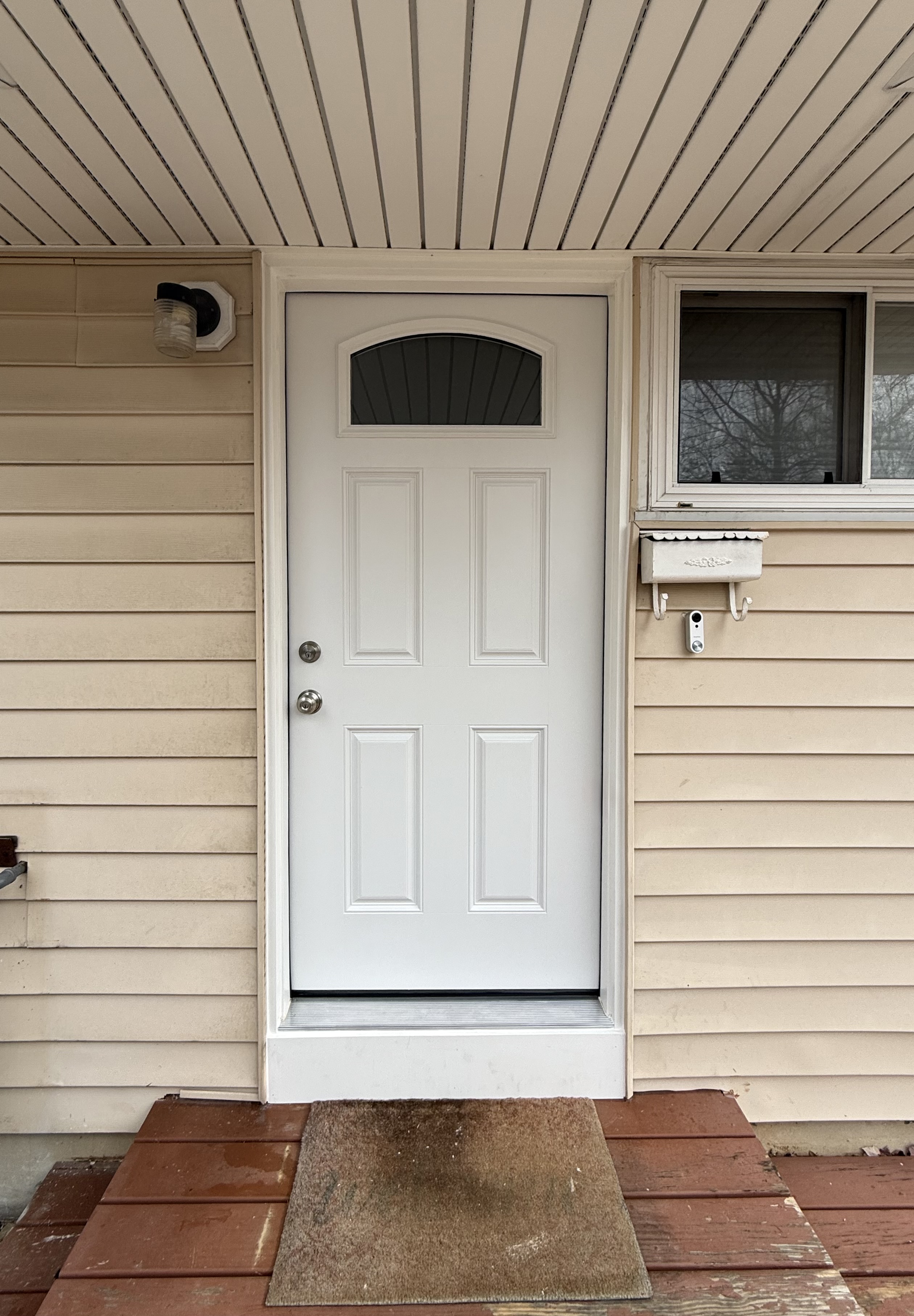  Fiberglass Entry Door Installation after 0 photo.