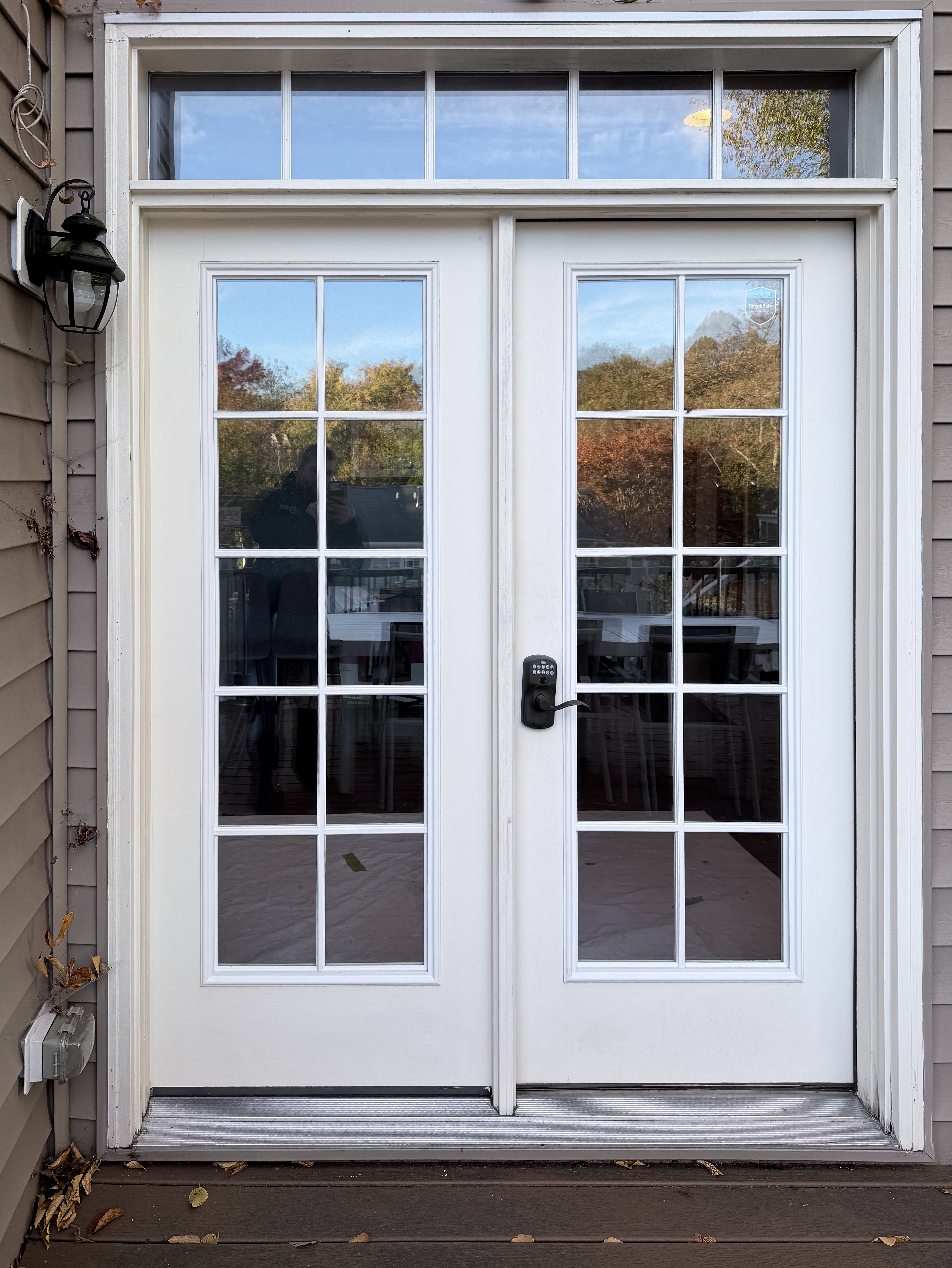 Sliding Patio Door upgrade with new ProVia Door before 0 photo.