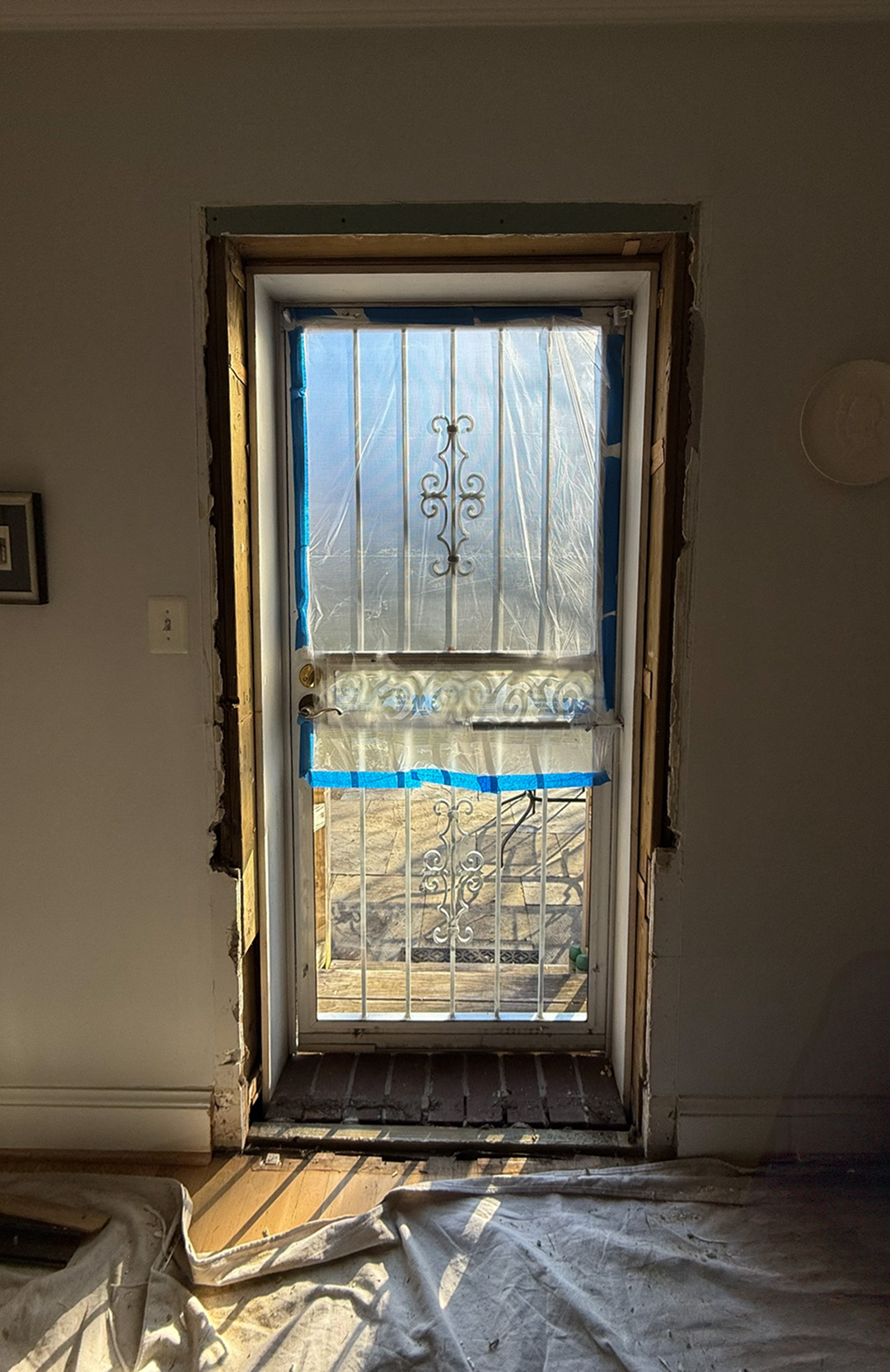 Door Installation  before 0 photo.