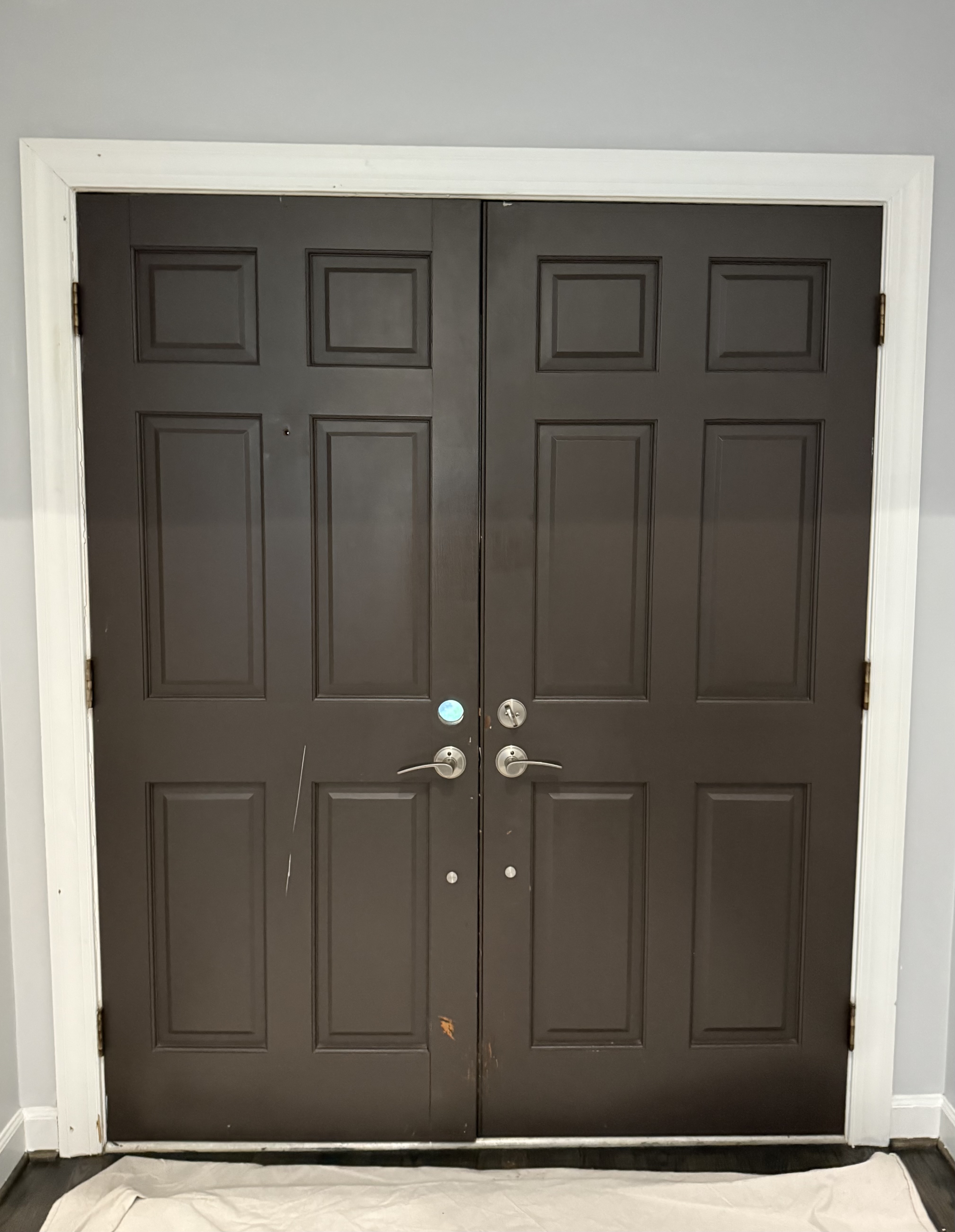 Luxury Entry Door Transformation before 0 photo.