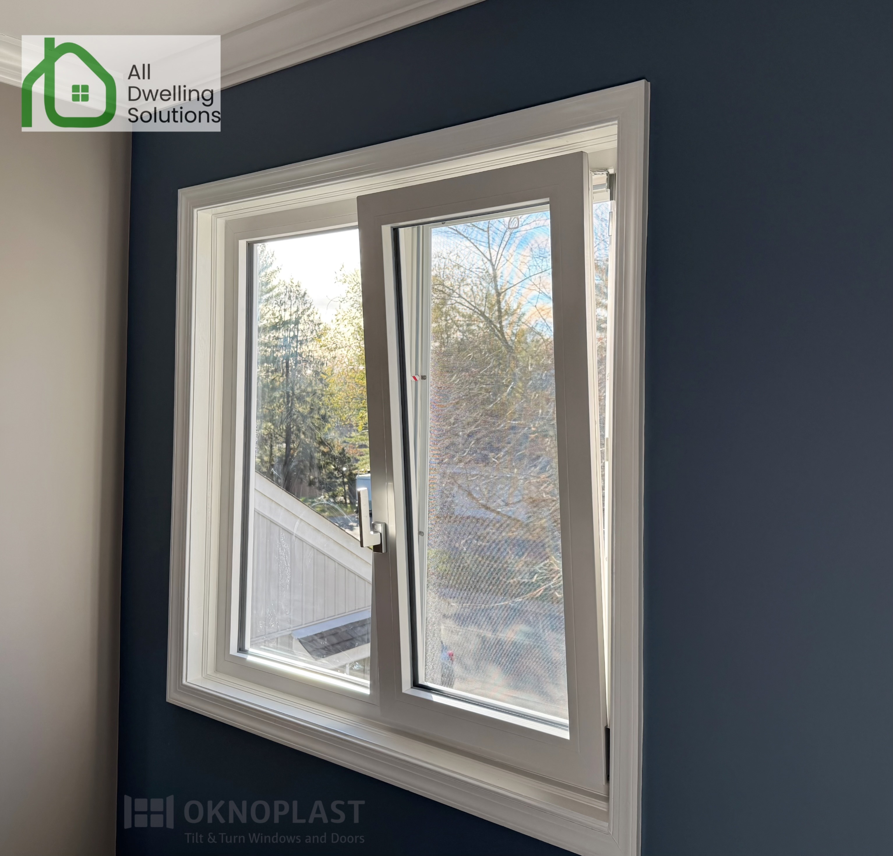 European Tilt & Turn Windows Installation project main photo.