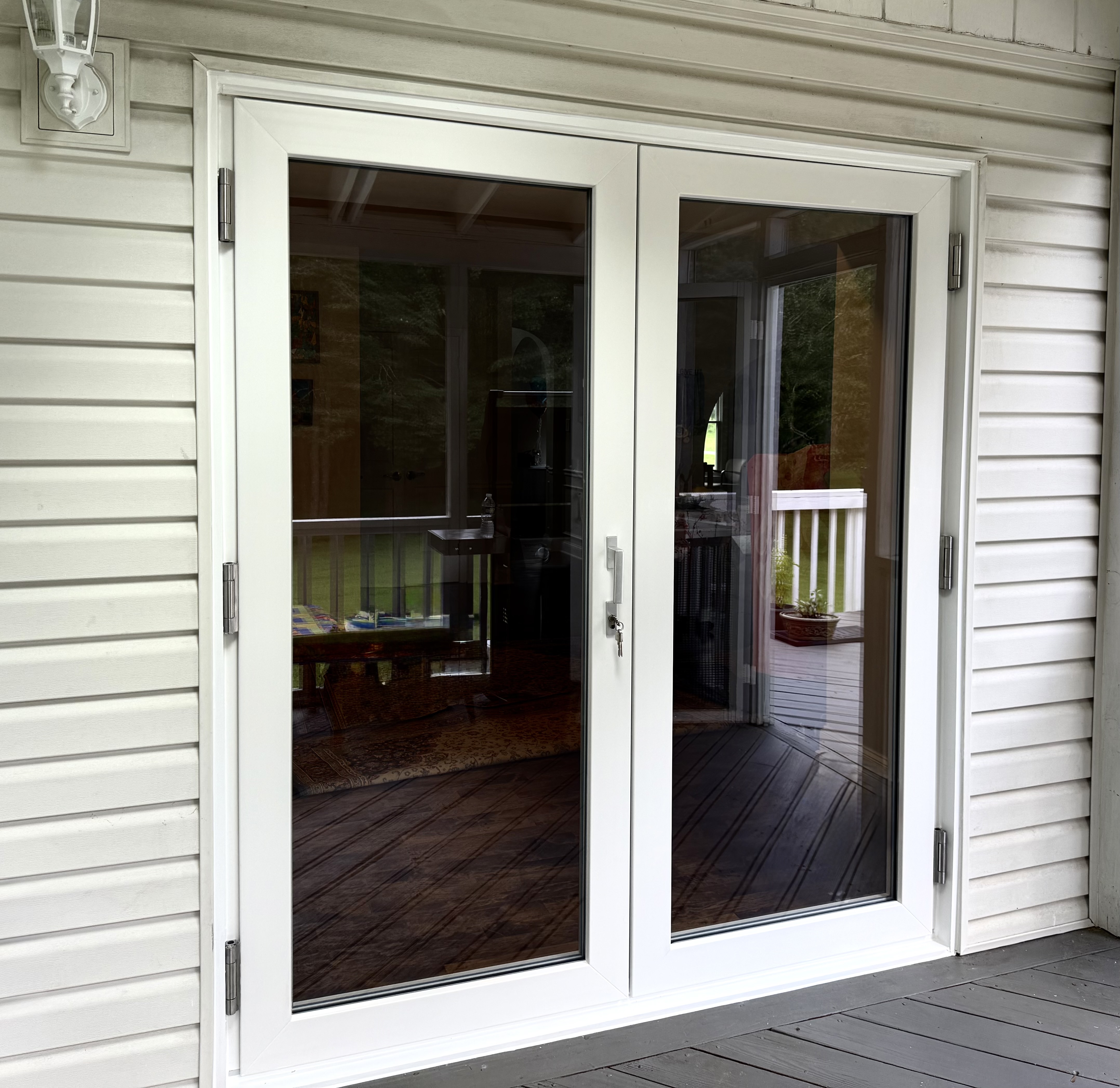 Sliding Door upgrade to Oknoplast Balcony Door project main photo.