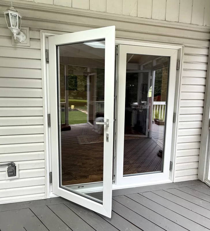 Sliding Door upgrade to Oknoplast Balcony Door gallery photo.