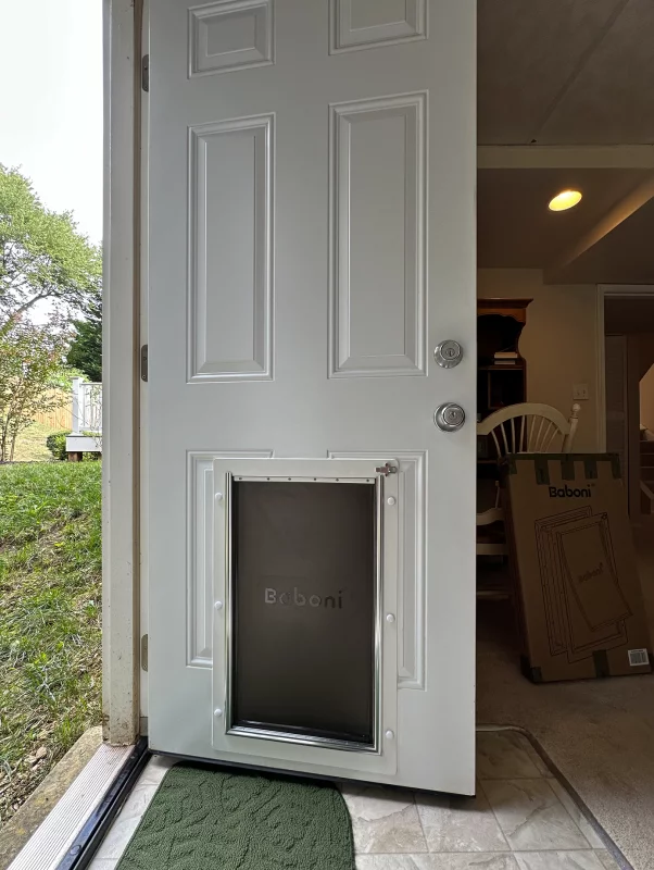 Pet Door Installation gallery photo.