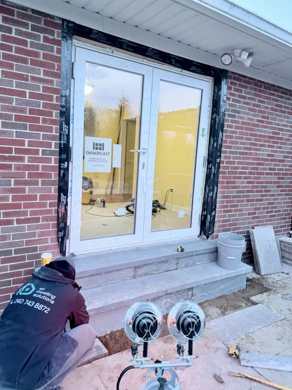 From Window to Elegant Oknoplast French Doors gallery photo.