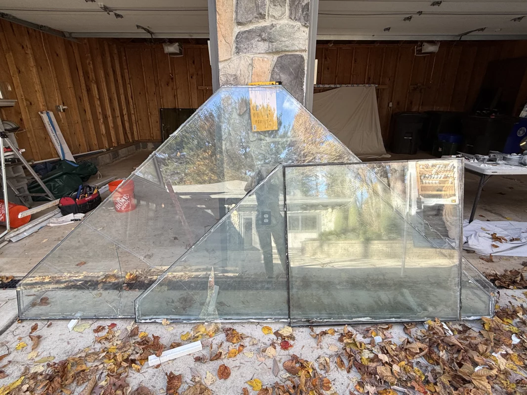 Foggy Custom Size Glass Replacement  gallery photo.