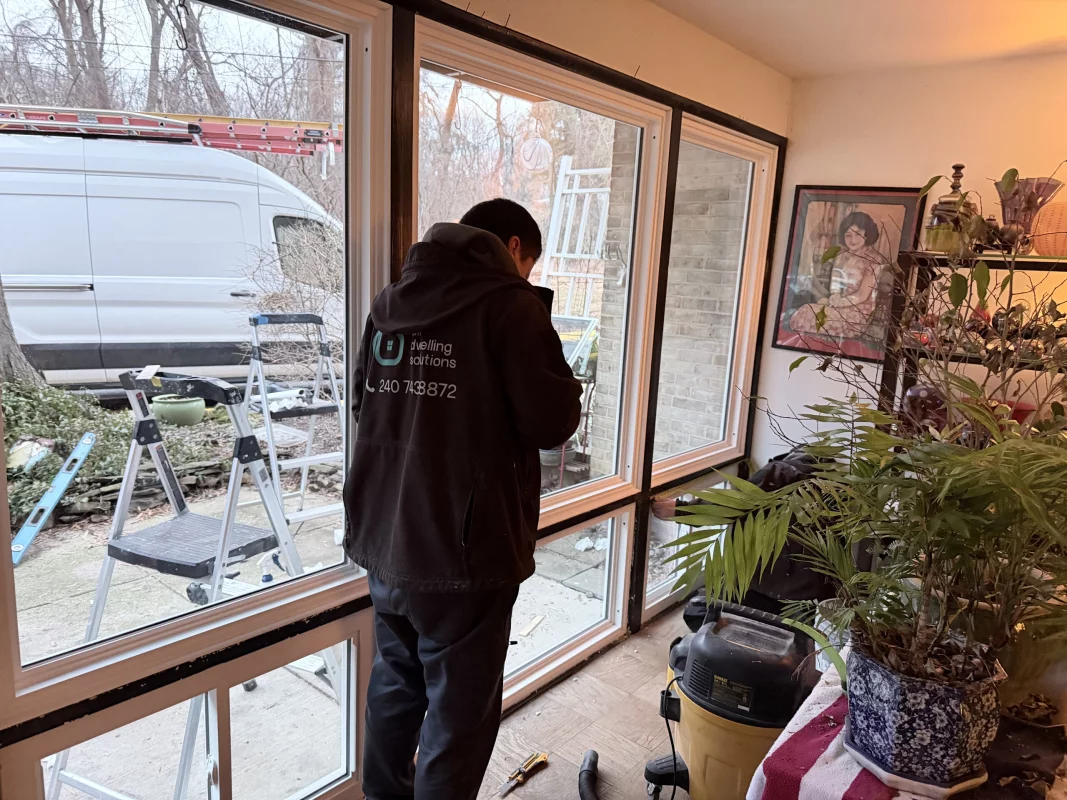 Front Window Wall Replacement gallery photo.