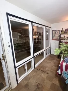 Front Window Wall Replacement project photo.