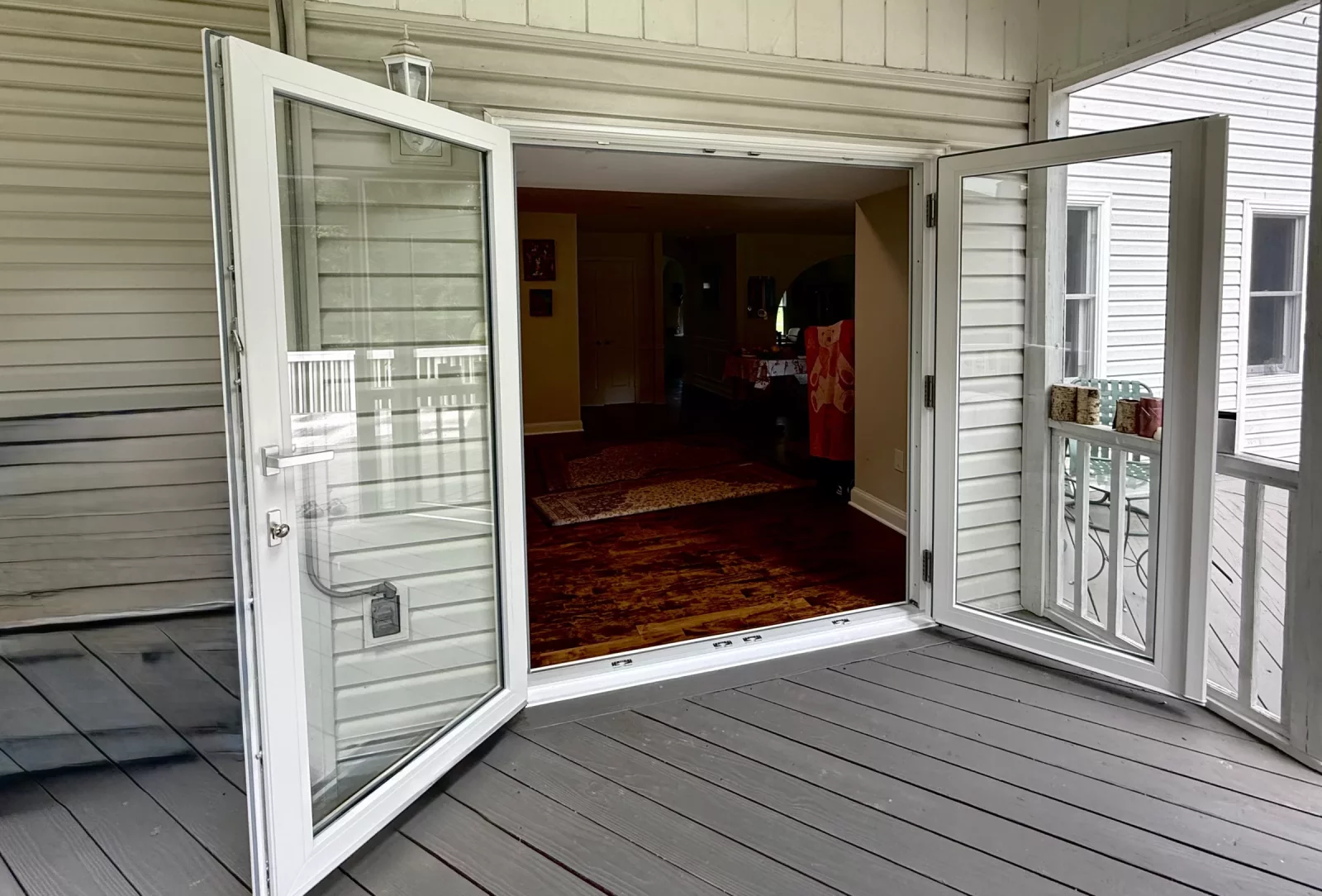 Sliding Door upgrade to Oknoplast Balcony Door gallery photo.