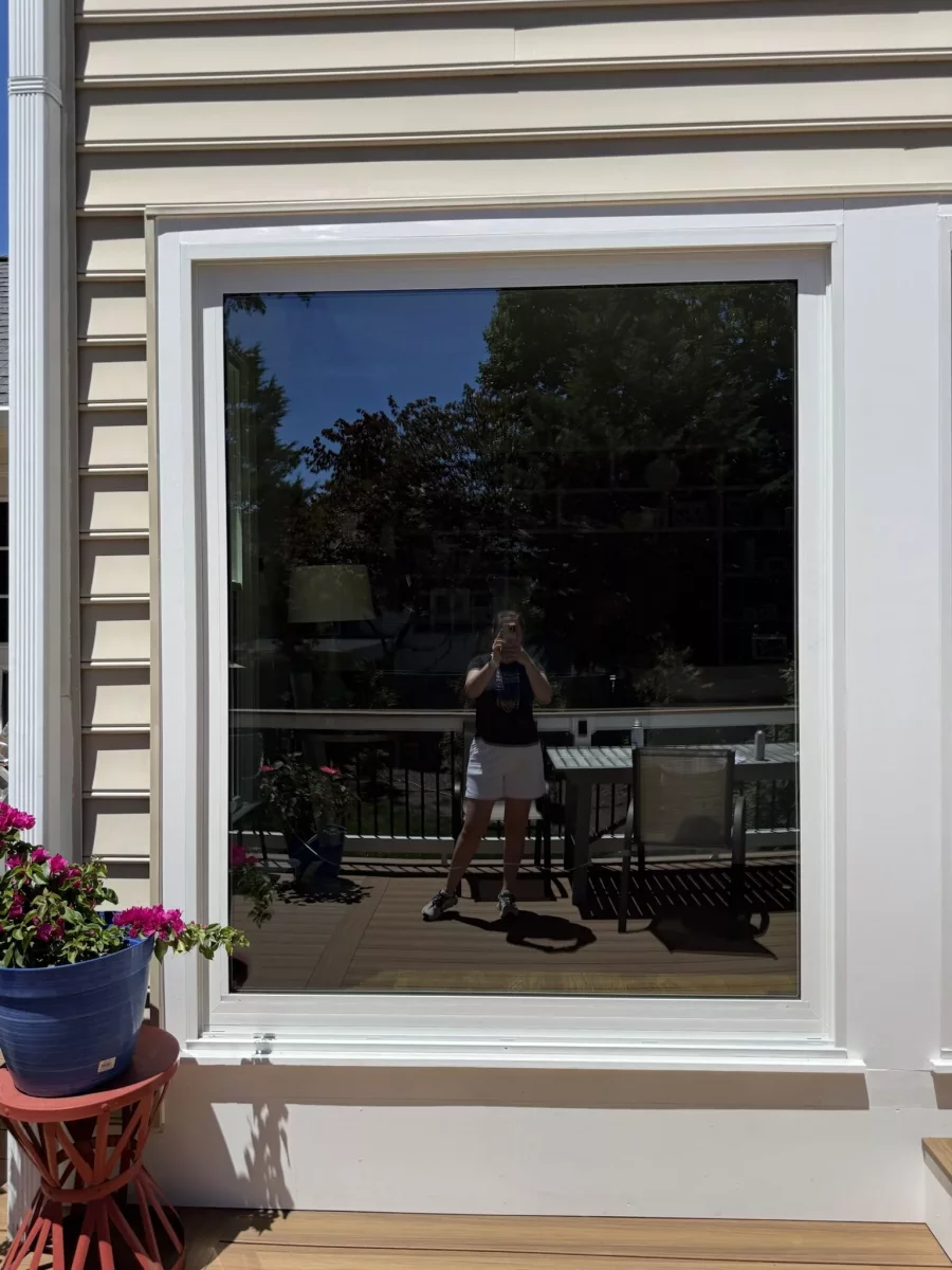 New large picture window installed