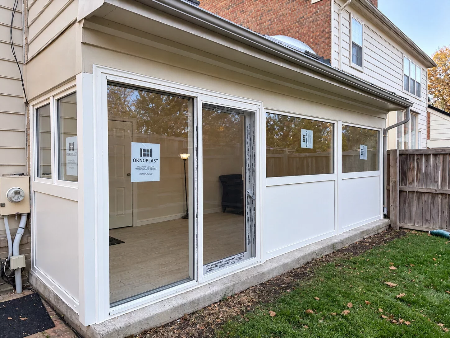 Oknoplast Sliding Patio Door & Sunroom Window Installation